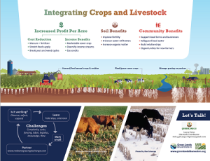 New infographic illustrates reintegration of livestock and crops